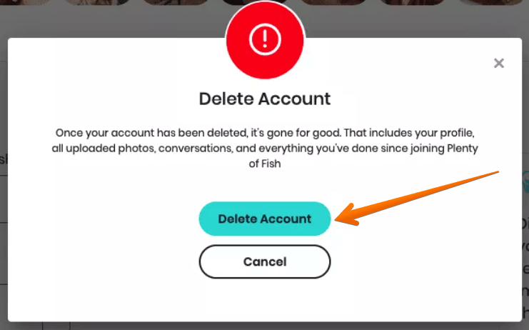 Pof link delete account How to