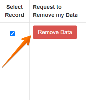 Click the "Remove Data" button